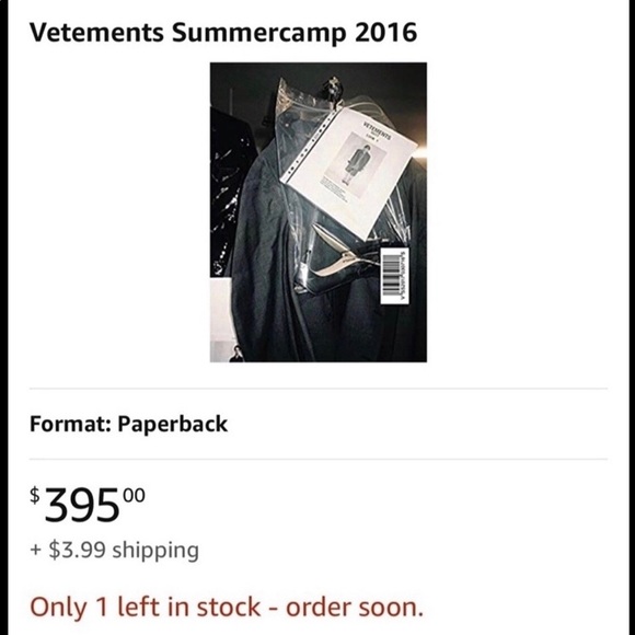 Rare vetements summercamp book 2016 first edition - Picture 7 of 8